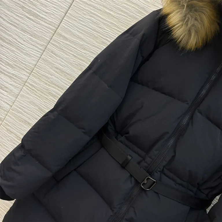 Burberry Long H-Line Down Jacket